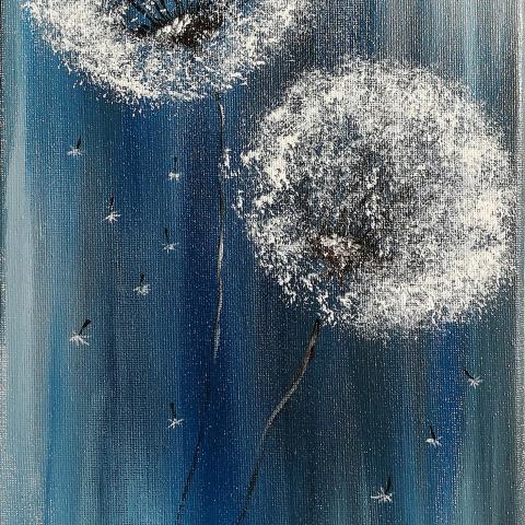 Soffioni in blu