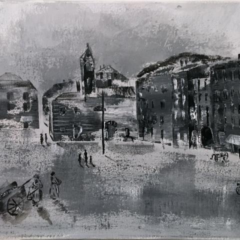 Piazza Sciesa un tempo