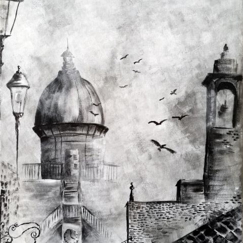 Cattedrale nella nebbia