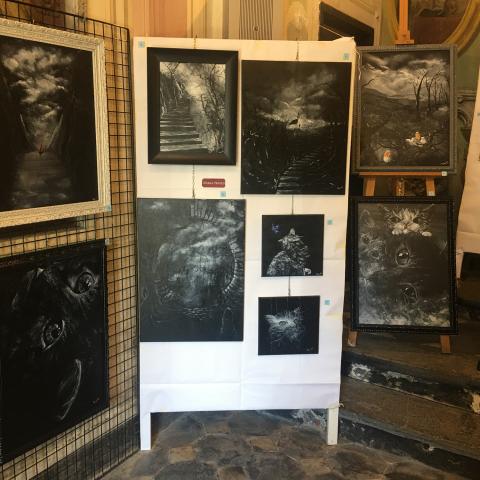 Mostra di pittura e disegni di artisti praesi
