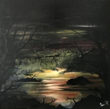 L'alba sulla palude